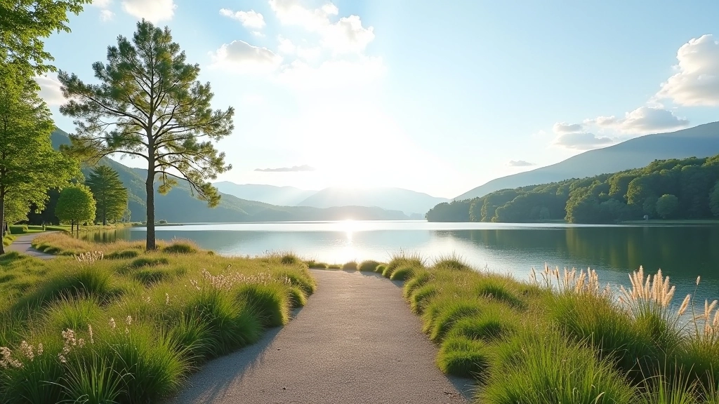 Widok na jezioro